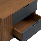 Ensemble de chambre Dylan 4 pièces avec lit, table de chevet, commode, miroir