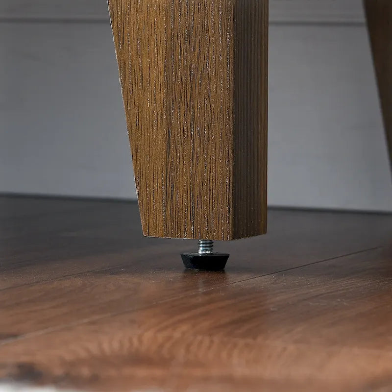 commode antique en bois à six tiroirs