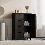 Meuble bas de salle de bain - 11,8P x 21,7L x 32,5H