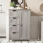 Meuble bas de salle de bain - 11,8P x 21,7L x 32,5H