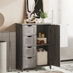 Meuble bas de salle de bain - 11,8P x 21,7L x 32,5H