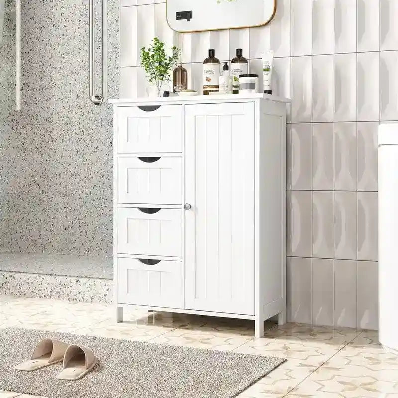 Meuble bas de salle de bain - 11,8P x 21,7L x 32,5H