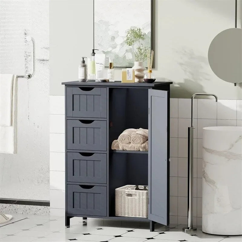 Meuble bas de salle de bain - 11,8P x 21,7L x 32,5H