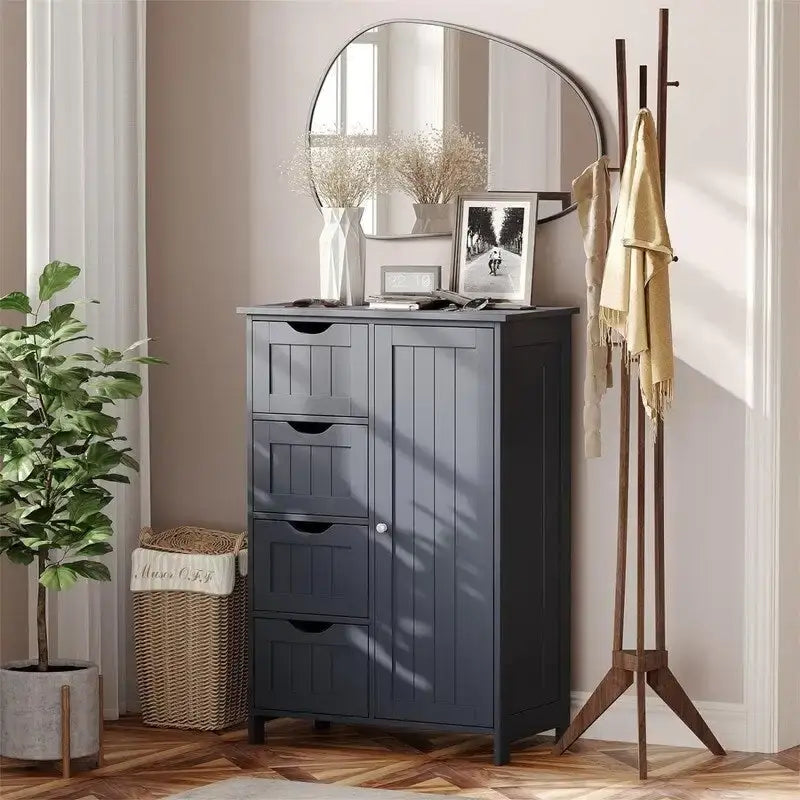 Meuble bas de salle de bain - 11,8P x 21,7L x 32,5H