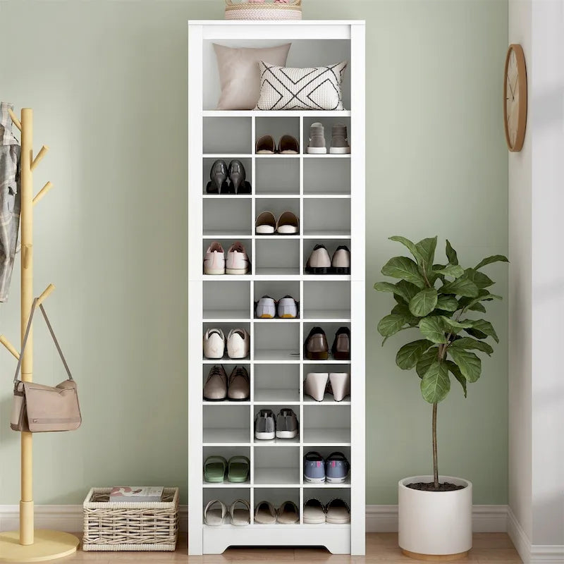 Meuble à chaussures contemporain Merax avec de multiples capacités de rangement