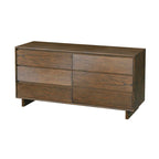Commode 6 tiroirs en panneau de bois Halmstad