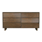 Commode 6 tiroirs en panneau de bois Halmstad