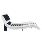 Cadre de lit plateforme rembourré en similicuir, King size
