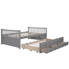 Lit de repos grand format avec lit gigogne une place et tiroirs