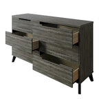 CraftPorch Chic and Vintage Wooden Dresser with 6 drawers