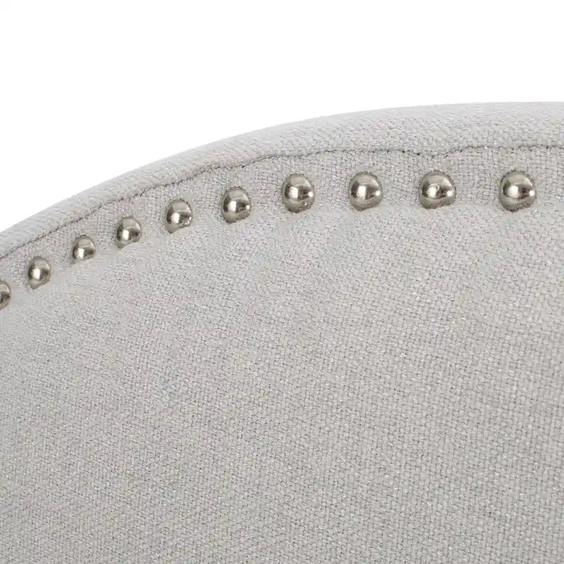 Tête de lit capitonnée de style Mid-Century pour lit Queen Size