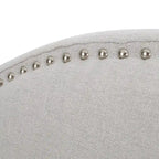 Tête de lit capitonnée de style Mid-Century pour lit Queen Size