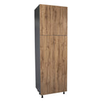 Armoire utilitaire 36 x 90 à quatre portes-gris - 36 x 90 x 23 3/8