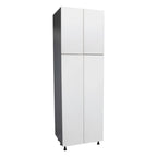Armoire utilitaire 36 x 90 à quatre portes-gris - 36 x 90 x 23 3/8