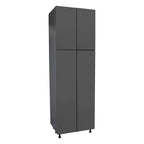 Armoire utilitaire 36 x 90 à quatre portes-gris - 36 x 90 x 23 3/8