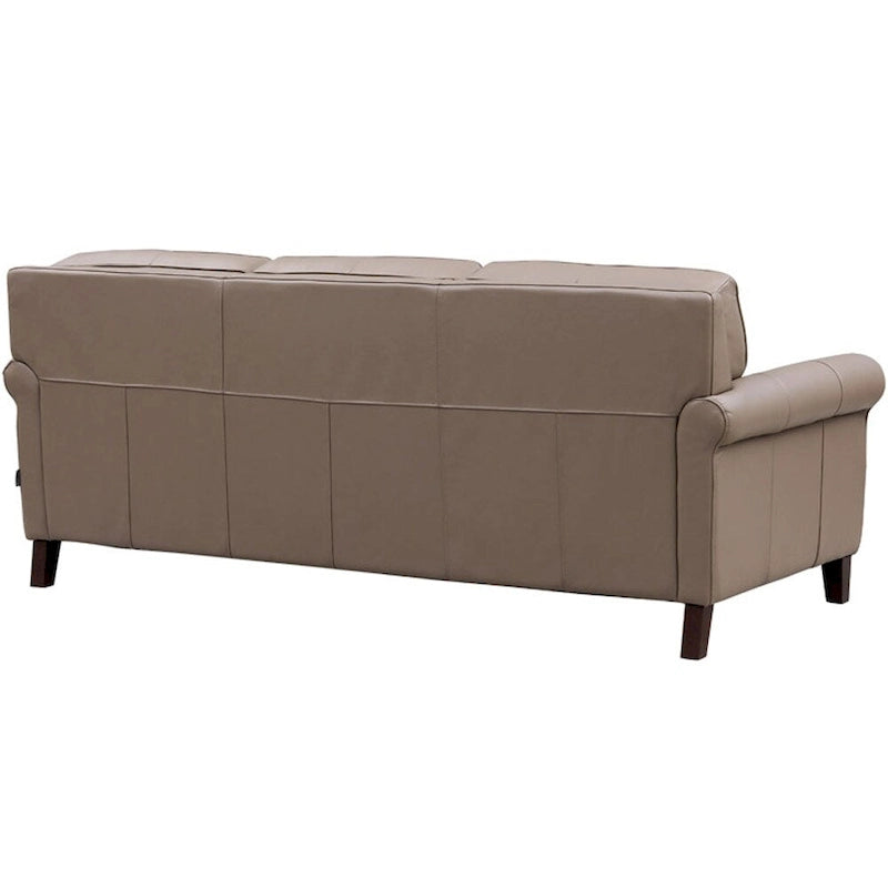 Ensemble de canapé en cuir pleine fleur Hydeline Laguna, canapé et fauteuil - Canapé, fauteuil