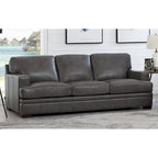 Canapé en cuir pleine fleur Hydeline Georgia