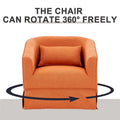 Fauteuil pivotant avec repose-pieds et piètement en métal noir