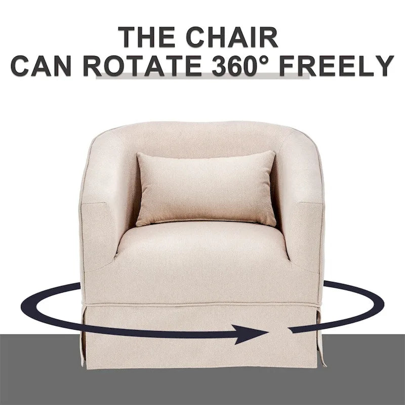 Fauteuil pivotant avec repose-pieds et piètement en métal noir