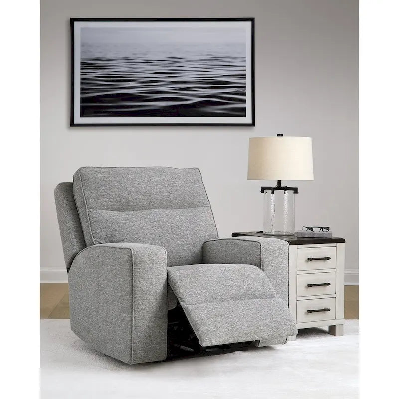 Fauteuil inclinable électrique Biscoe Pewter de Signature Design by Ashley
