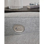 Fauteuil inclinable électrique Biscoe Pewter de Signature Design by Ashley