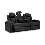 Canapé inclinable électrique Signature Design by Ashley Caveman Den Midnight - 86 L x 42 P x 42 H