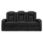 Canapé inclinable électrique Signature Design by Ashley Caveman Den Midnight - 86 L x 42 P x 42 H