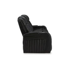 Canapé inclinable électrique Signature Design by Ashley Caveman Den Midnight - 86 L x 42 P x 42 H