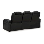 Canapé inclinable électrique Signature Design by Ashley Caveman Den Midnight - 86 L x 42 P x 42 H
