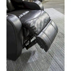 Canapé inclinable électrique Signature Design by Ashley Caveman Den Midnight - 86 L x 42 P x 42 H