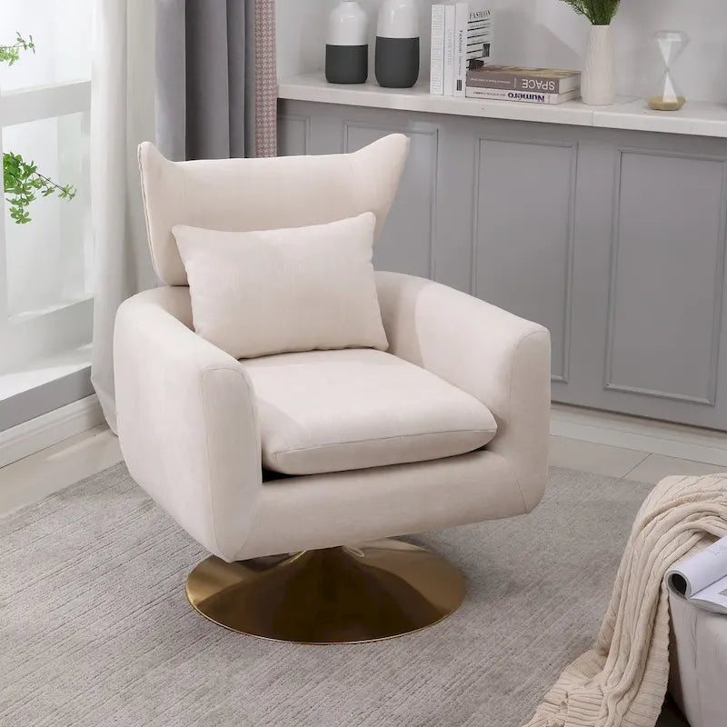 Fauteuil pivotant Mid-Century à 360 degrés
