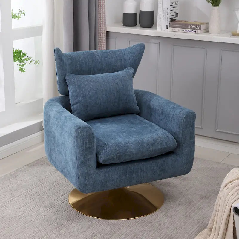 Fauteuil pivotant Mid-Century à 360 degrés