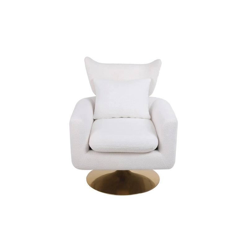 Fauteuil pivotant Mid-Century à 360 degrés