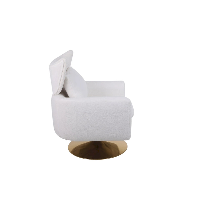 Fauteuil pivotant Mid-Century à 360 degrés