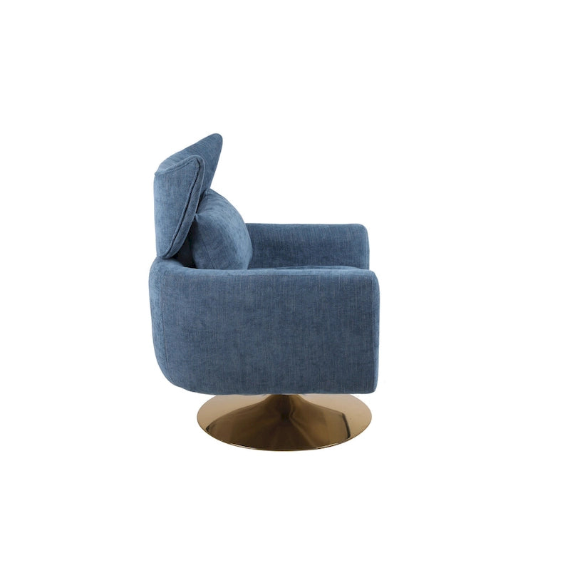 Fauteuil pivotant Mid-Century à 360 degrés