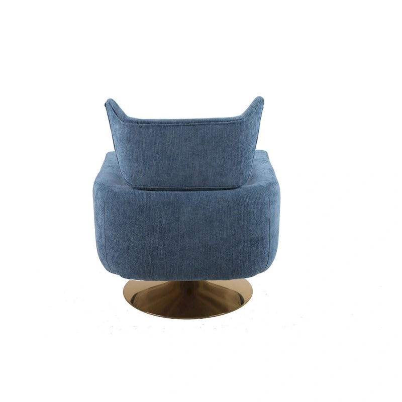 Fauteuil pivotant Mid-Century à 360 degrés