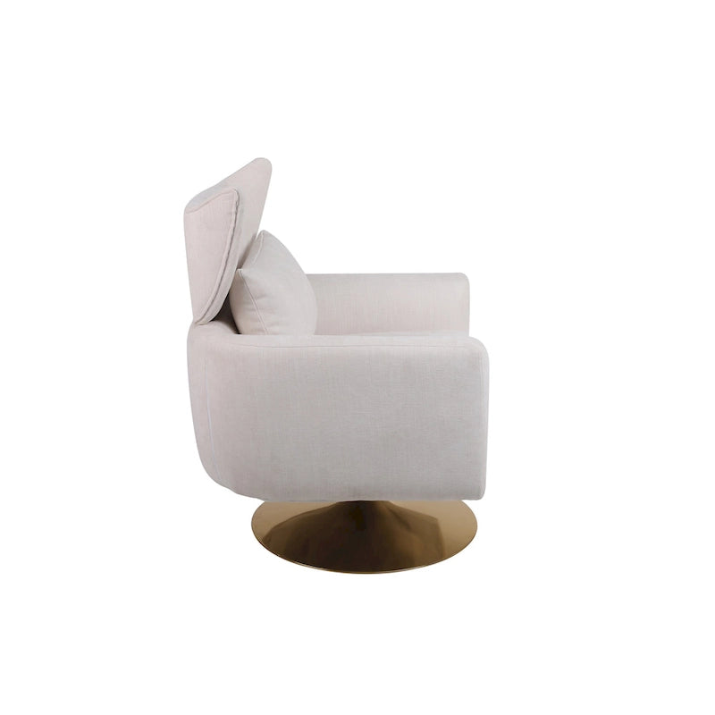 Fauteuil pivotant Mid-Century à 360 degrés