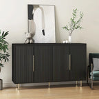 Buffet moderne avec rangements et étagères réglables