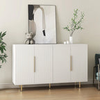 Buffet moderne avec rangements et étagères réglables