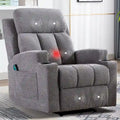 Fauteuil inclinable de massage Ebello avec chauffage, vibration et canapé manuel
