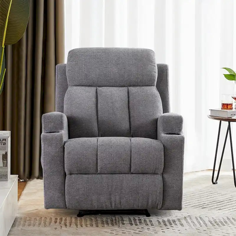 Fauteuil inclinable de massage Ebello avec chauffage, vibration et canapé manuel