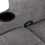 Fauteuil inclinable de massage Ebello avec chauffage, vibration et canapé manuel