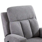 Fauteuil inclinable de massage Ebello avec chauffage, vibration et canapé manuel