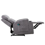 Fauteuil inclinable de massage Ebello avec chauffage, vibration et canapé manuel