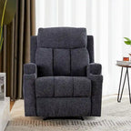 Fauteuil inclinable de massage Ebello avec chauffage, vibration et canapé manuel