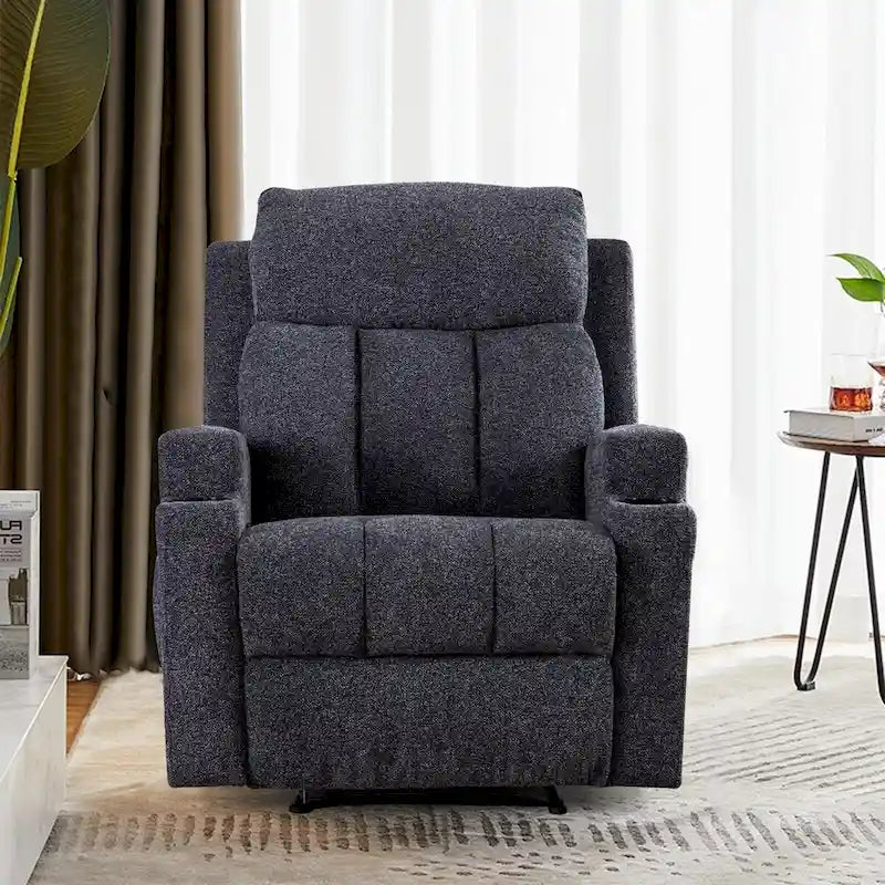 Fauteuil inclinable de massage Ebello avec chauffage, vibration et canapé manuel