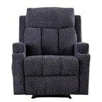 Fauteuil inclinable de massage Ebello avec chauffage, vibration et canapé manuel