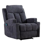 Fauteuil inclinable de massage Ebello avec chauffage, vibration et canapé manuel