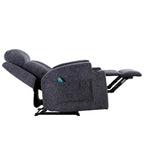 Fauteuil inclinable de massage Ebello avec chauffage, vibration et canapé manuel