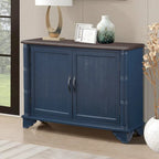 Console d'entrée avec étagère de rangement réglable